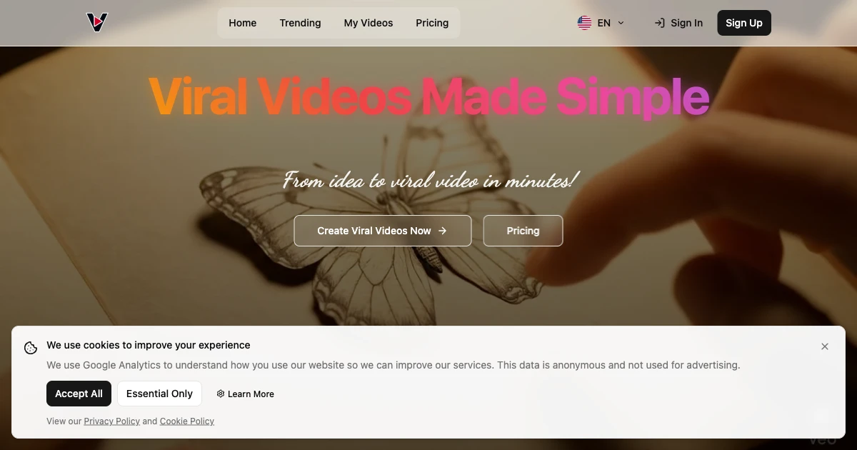 Viral AI Video Maker AI agent